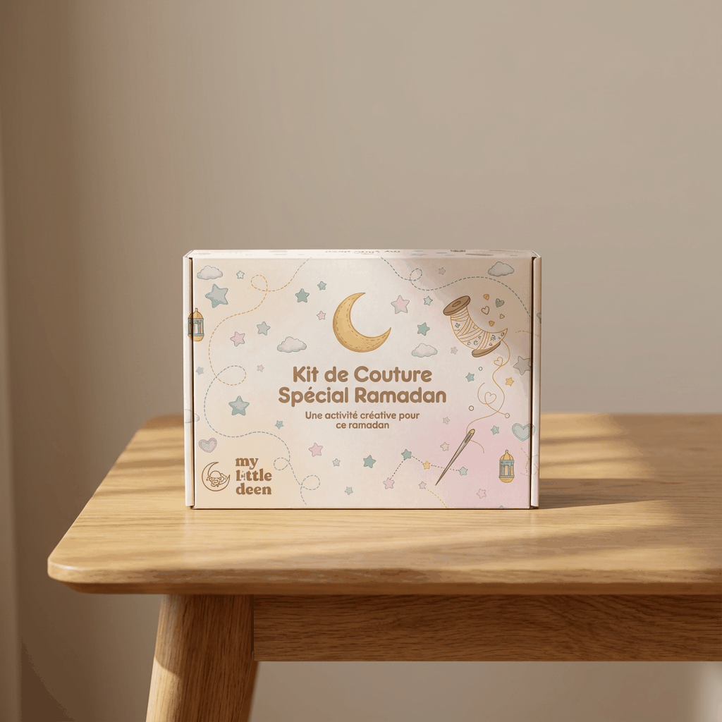 Kit de couture spécial Ramadan avec 7 créations à coudre en famille