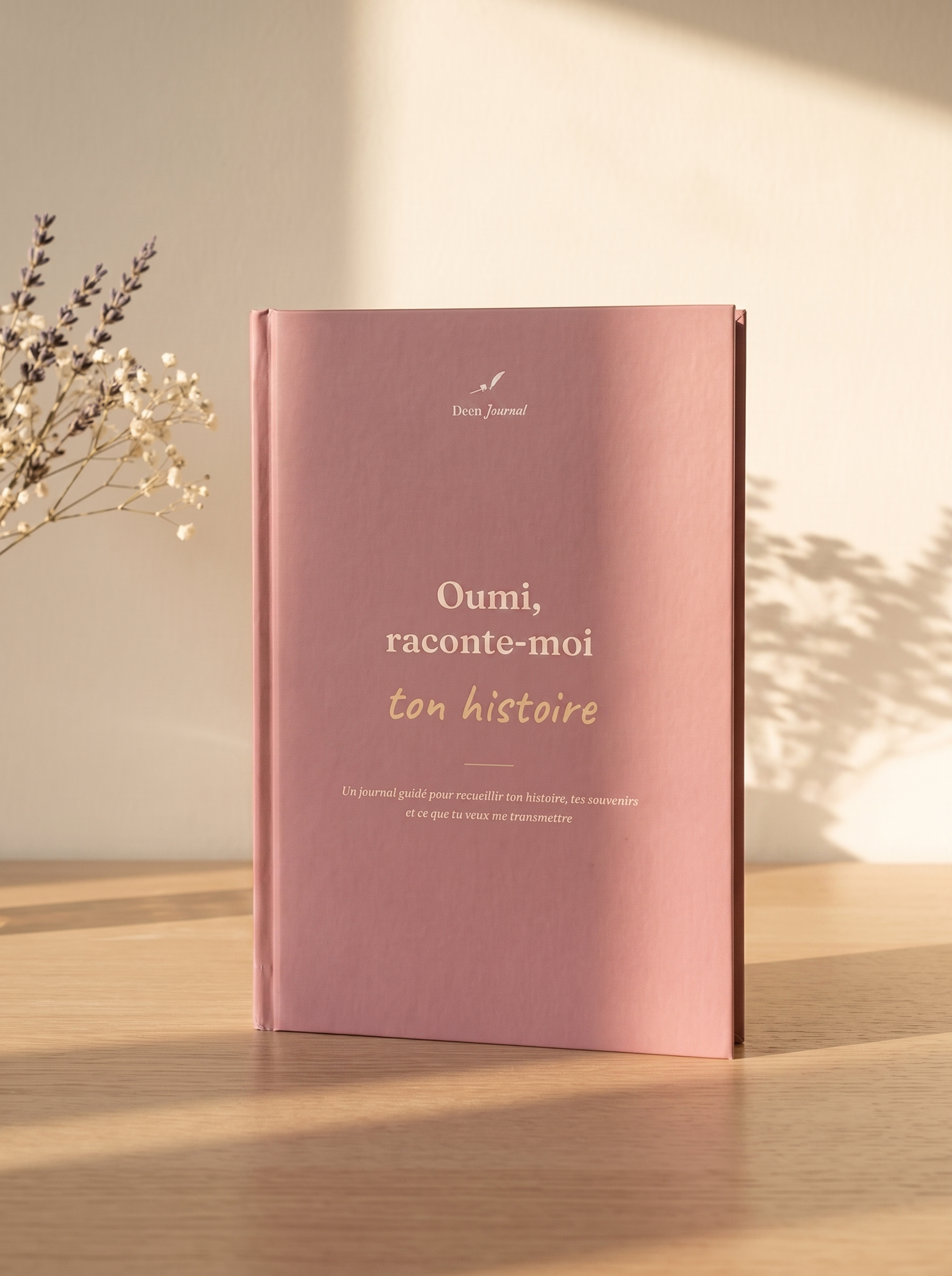 Oumi, raconte-moi ton histoire — journal debout, lumière du matin Image